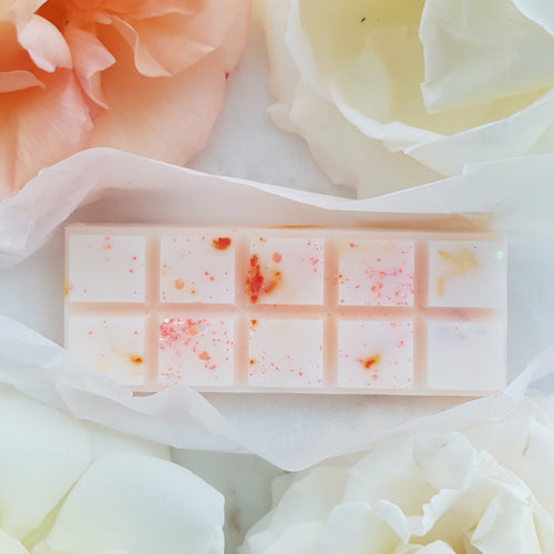 Peach Smoothie Soy Wax Snap Bar (handcrafted in Aotearoa New Zealand from sustainable sources 10 Squares)