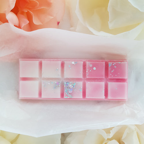 Flower Bombe Soy Wax Snap Bar (handcrafted in Aotearoa New Zealand from sustainable sources. 10 squares)