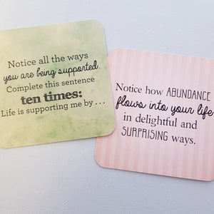 Life Loves You Affirmation Cards