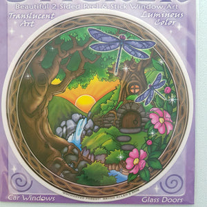 Enchanted Forest Window Sticker