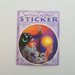 Wizard Magic Window Sticker