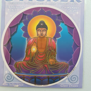 Buddha Light Window Sticker