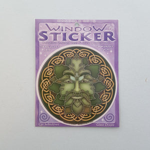 Emerald Magic (aka Green Man) Window Sticker