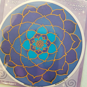 Moonlight Lotus Window Sticker