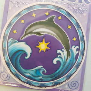 Dolphin Dance Window Sticker