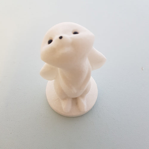 White Calcite Rabbit (approx. 10.2x6.4x6cm)