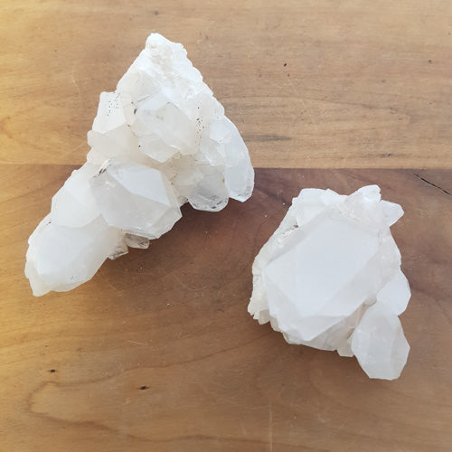 Himalayan Quartz Cluster from India (assorted. approx. 6-7.2x6-6.2x7.5-10cm)cm)