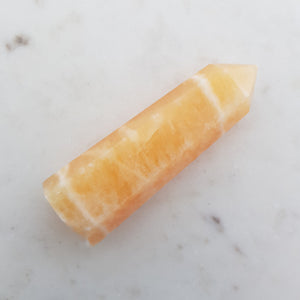 Orange Calcite Polished Point