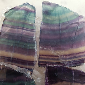 Rainbow Fluorite Slab