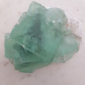 Green Fluorite Cubic Cluster 