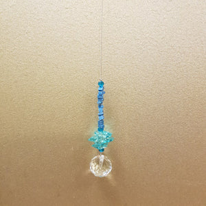 Hanging Prism With Turquoise Chips