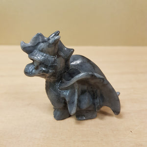 Black Calcite Baby Spyro Dragon