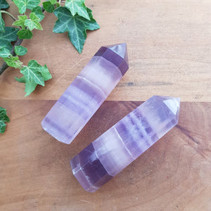 Rainbow Fluorite Polished Point