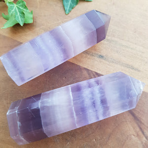 Rainbow Fluorite Polished Point