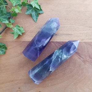 Rainbow Fluorite Polished Point