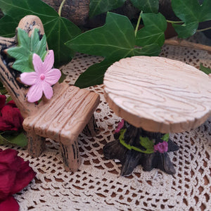 Fairy Garden Table & Chairs
