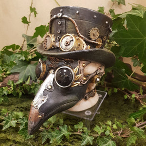 Steampunk Skull with Bird Mask (approx.