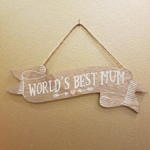 World's Best Mum Wall Art
