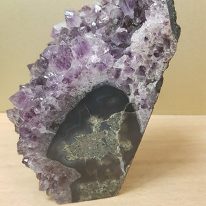 Amethyst Cluster Standing