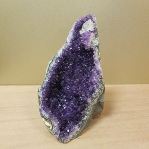 Amethyst Standing Cluster (approx. 17.8x12.4x9.5cm)