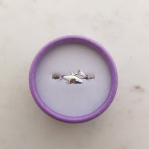 Dolphin Ring (sterling silver)