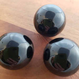 Black Obsidian Sphere 