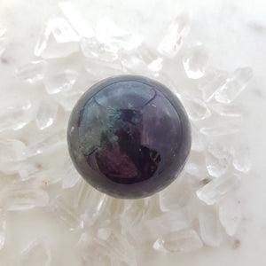 Rainbow Fluorite Sphere