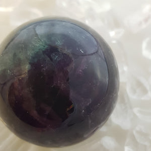 Rainbow Fluorite Sphere