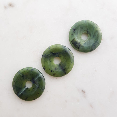 Jade Donut Pendant (assorted)