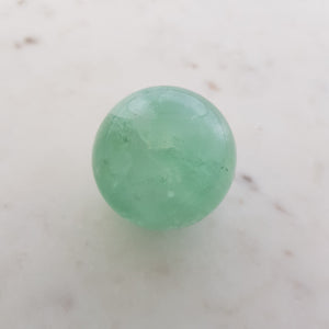 Green Fluorite Sphere