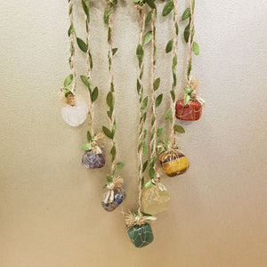 Chakra Crystal Tree of Life Hanging ( approx 65x20cm)