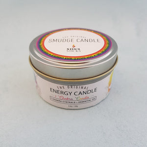 Chakra Smudge Candle in Tin
