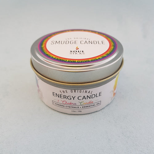 Chakra Smudge Candle in Tin 100G