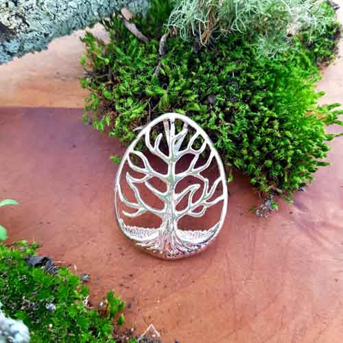 Tree of Life Pendant (sterling silver)