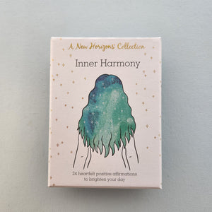 Inner Harmony Affirmation Cards (24 heartfelt positive affirmations)