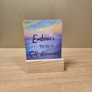 Be The Best Version Of You Affirmation Cards (24 heartfelt positive affirmations to brighten your day)