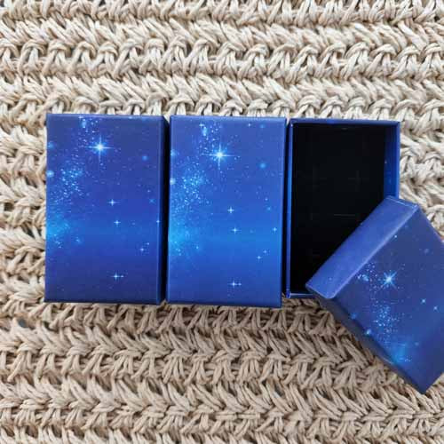 Starry Night Jewellery Gift Box (approx. 8x5x3cm)