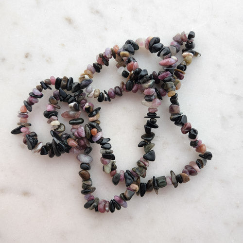 Tourmaline Mixed Chip Bead Strand (assorted)