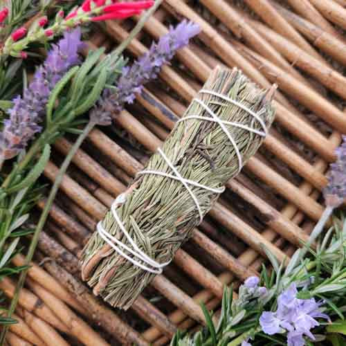 Rosemary Cleansing & Blessing Herb Stick/Bundle (approx. 12x3cm)
