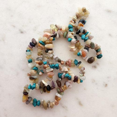 Crystal Chip Mixed Bead Strand (approx. 200plus beads per strand)