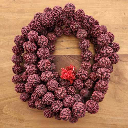 Rudraksha Mala/Prayer Beads (approx. 14mm beads)