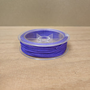 Purple Braided Nylon Thread for Crafting & Jewellery Making