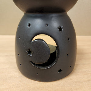 Black Moon Ceramic Oil Burner 