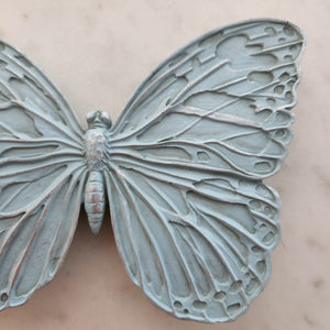 Blue Butterfly Wall Ornament (approx.16.5x12x2cm)