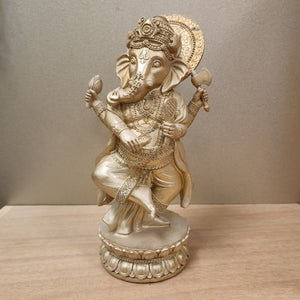 Gold Wash Ganesh Statue
