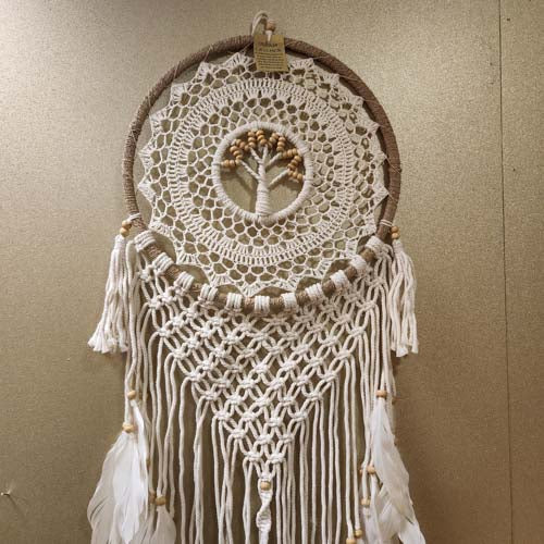 Tree of Life Dream Catcher (approx. 42cm diameter)