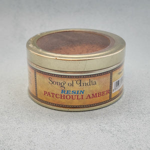 Patchouli Amber Resin in a Tin