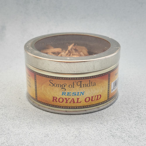 Royal Oud Resin in a Tin (Song of India. approx. 25gr)