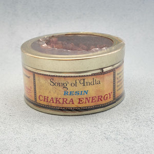 Chakra Energy Resin in a Tin