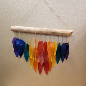 Rainbow Capiz Shell Windchime